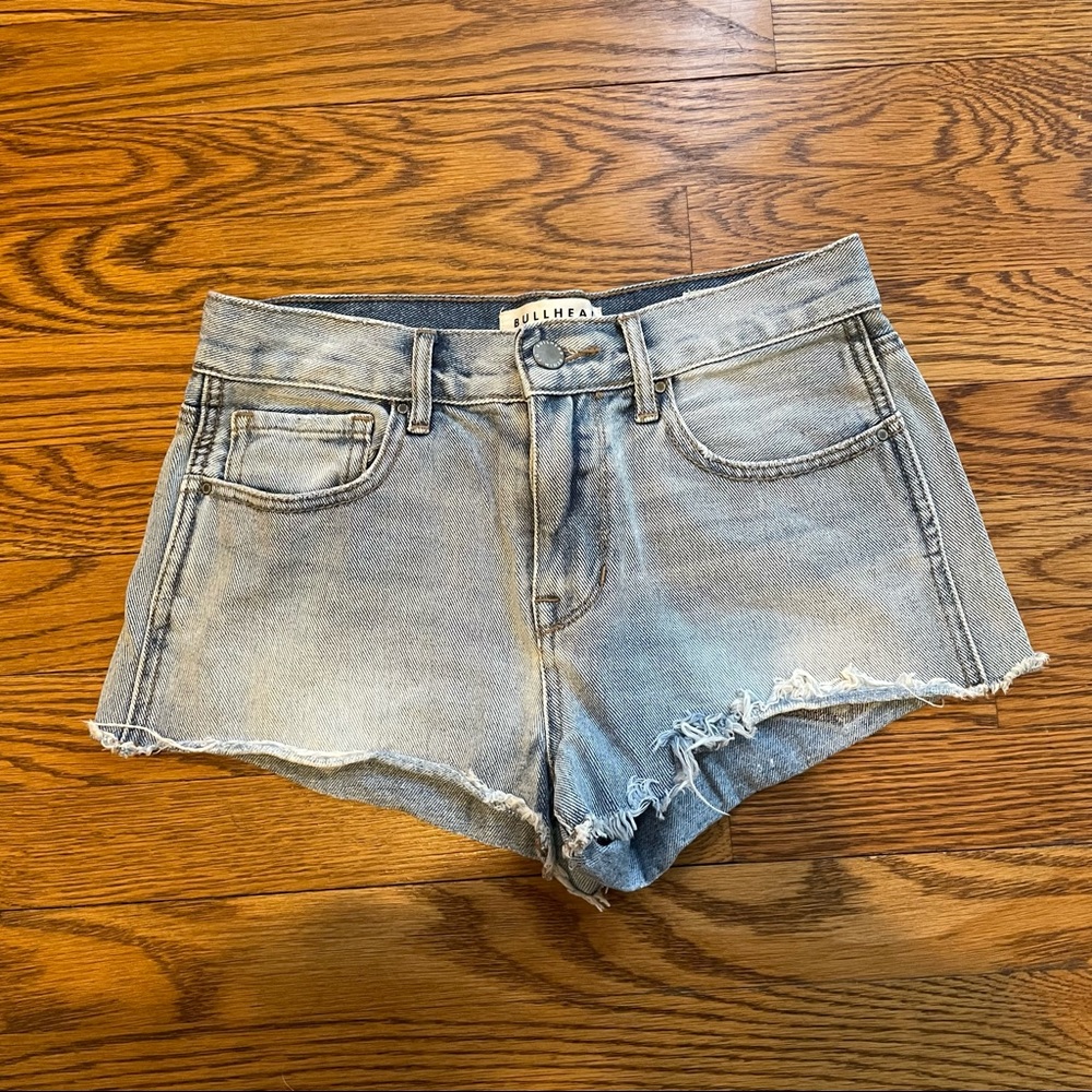 Bullhead PacSun High Rise Jean Shorts